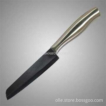 Cool Touch Metal Handle Ceramic Slicing Knife